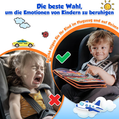 Tableau d'éveil, livre silencieux, cadeaux jouets