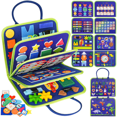 Busy Board Toys - Activity Board for Toddlers