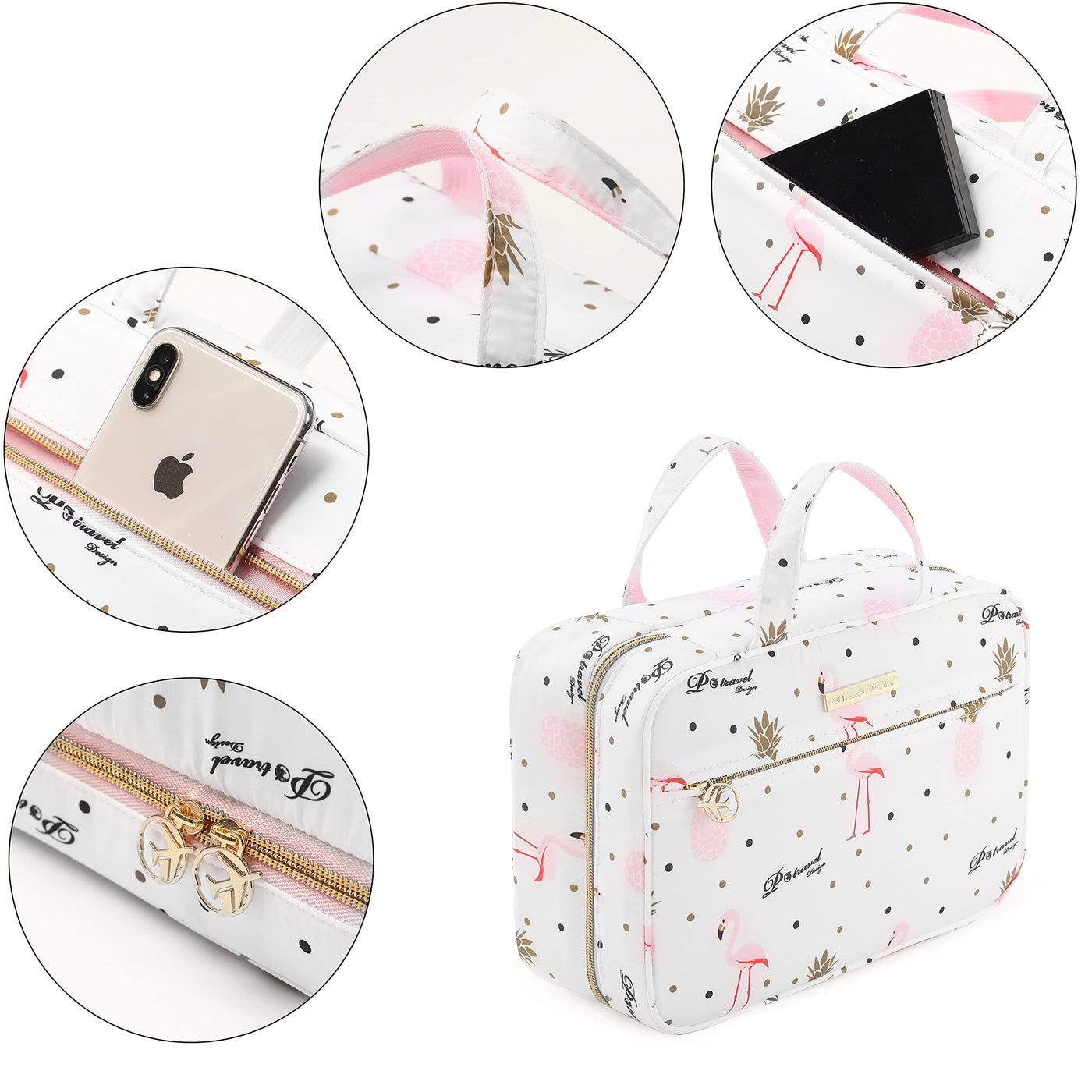 Toiletry bags to hang up Travel toiletry bag Large waterproof cosmetic bag