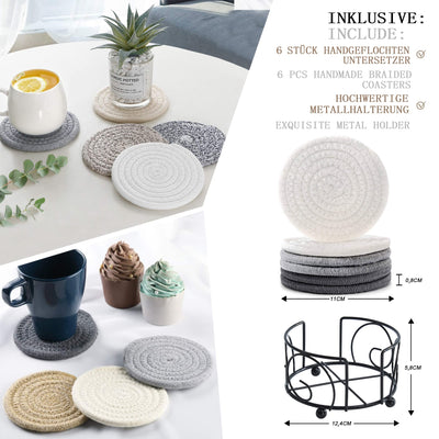 Set de sous-verres pour gobelets à boissons