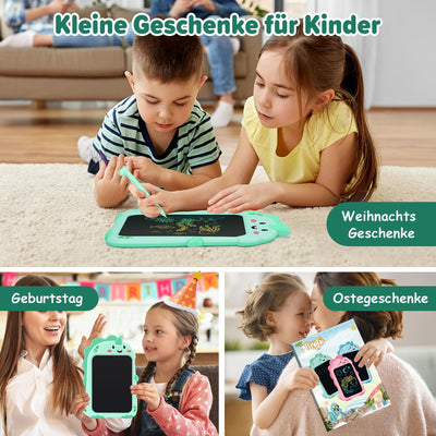 LCD-Zeichentafel Dinosaurier-Spielzeug Bunte Schreibtafel Magische Tafel Lernspielzeug für Kinder