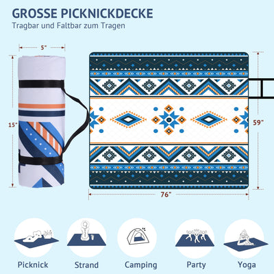 Picnic Blanket Travel Camping Blanket Travel Blanket