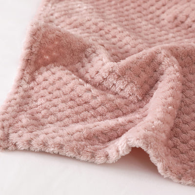 Couverture douillette Couverture en polaire super douce et chaude pour le canapé et le lit avec motif gaufré, couverture douillette et confortable