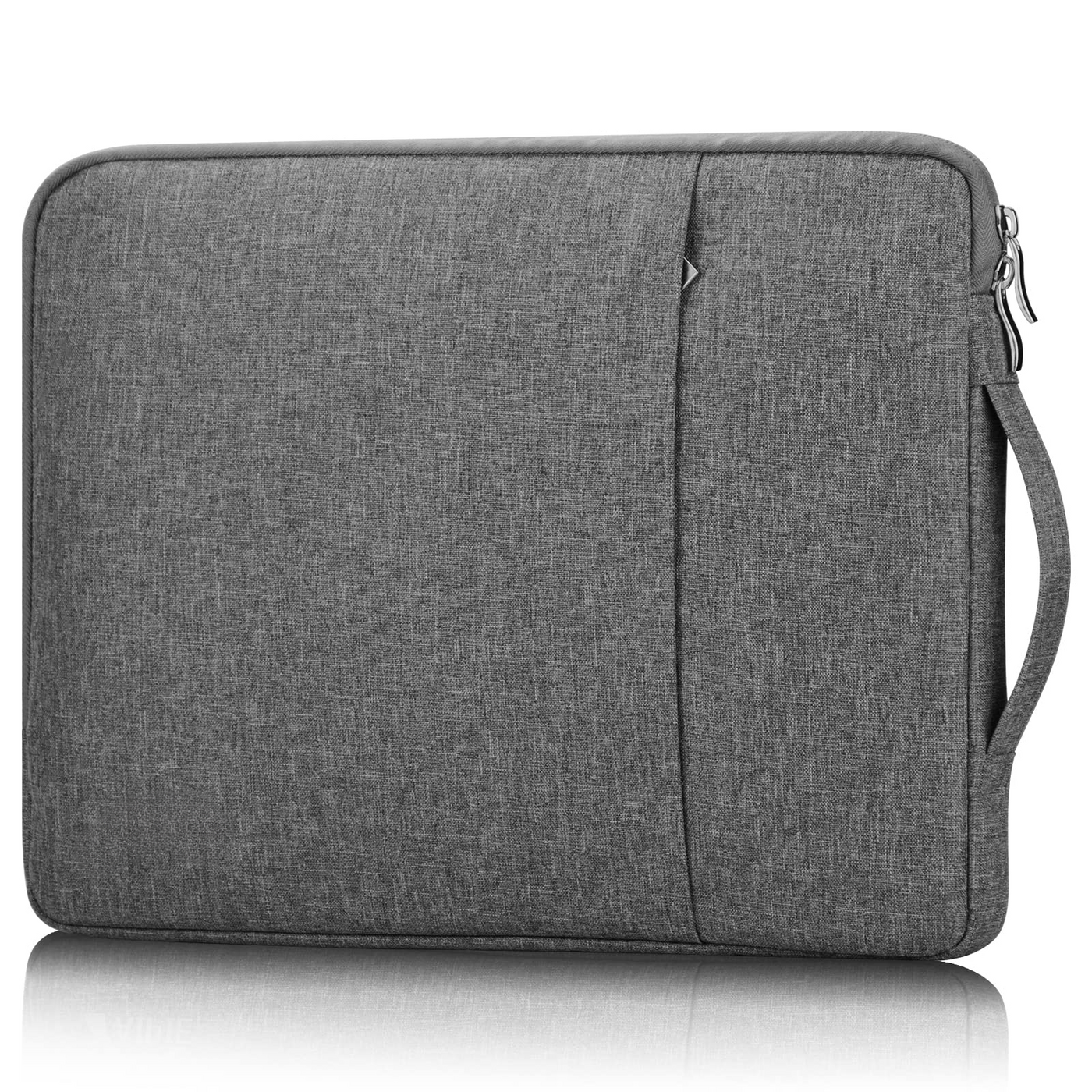 Protective laptop sleeve with handle 2 compartment notebook bag