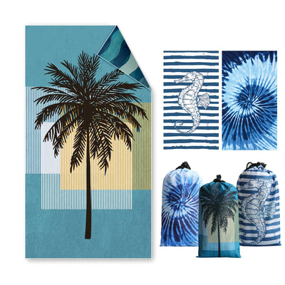 Double-sided beach towel