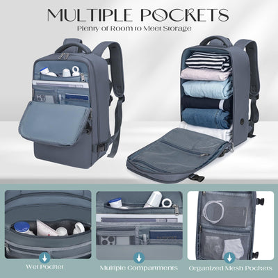 Hand luggage, Travel Backpack Underseat