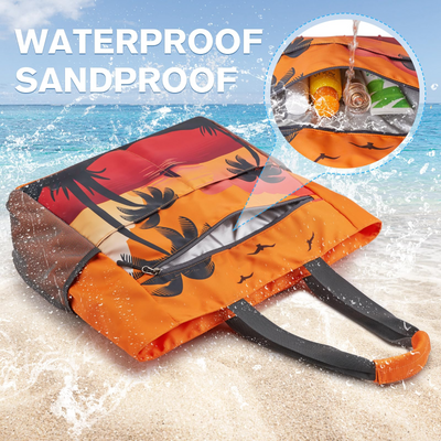 Sac de Plage Familial et Sac de Plage Pliable