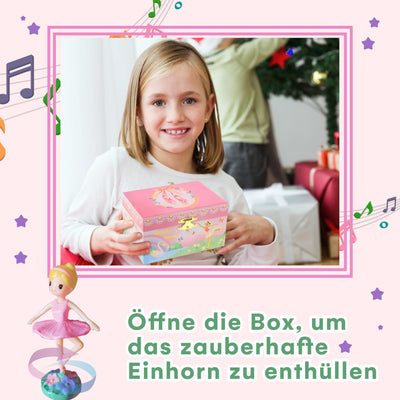 Jewelry box with spinning ballerina music box Ballerina