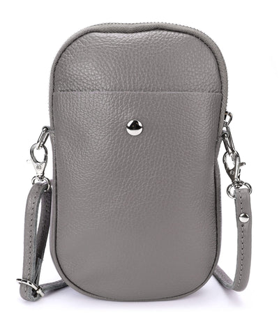 Small leather shoulder bag, handbag cell phone genuine leather, crossbody shoulder bag