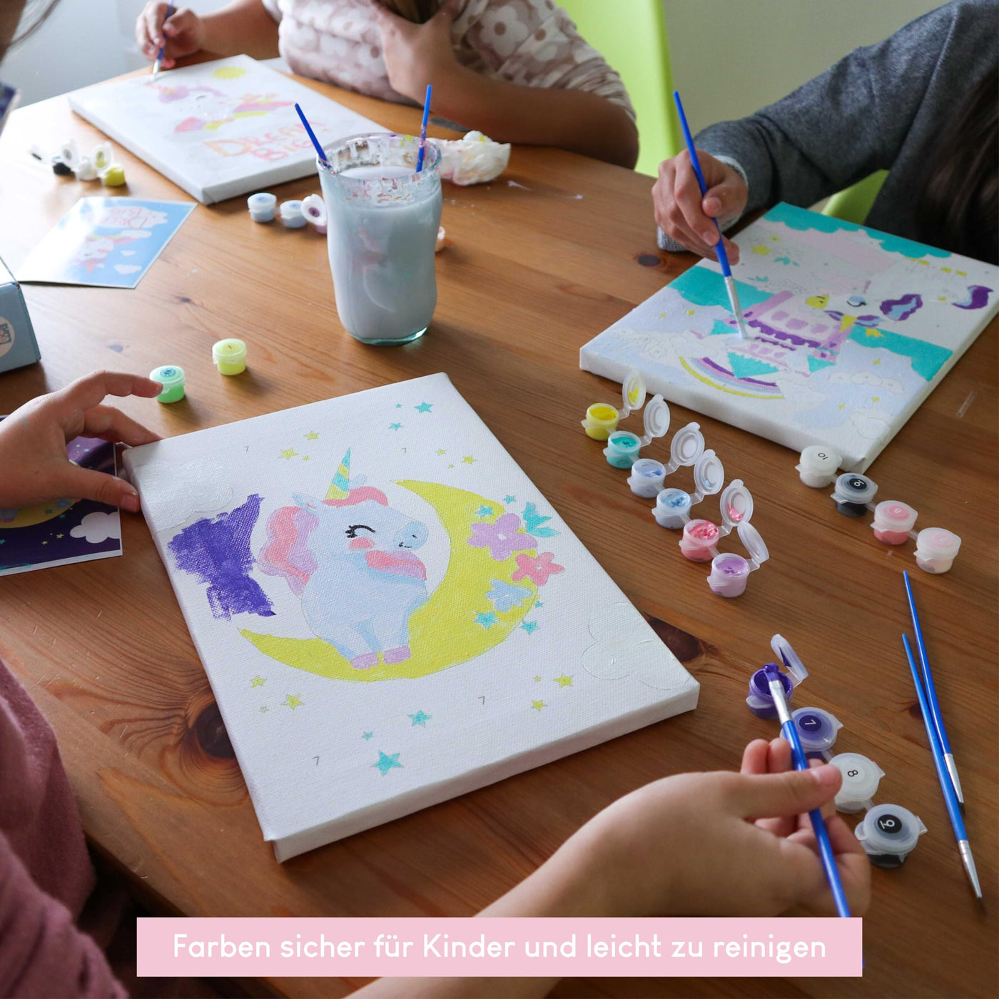 Set créatif de peinture par numéros pour enfants