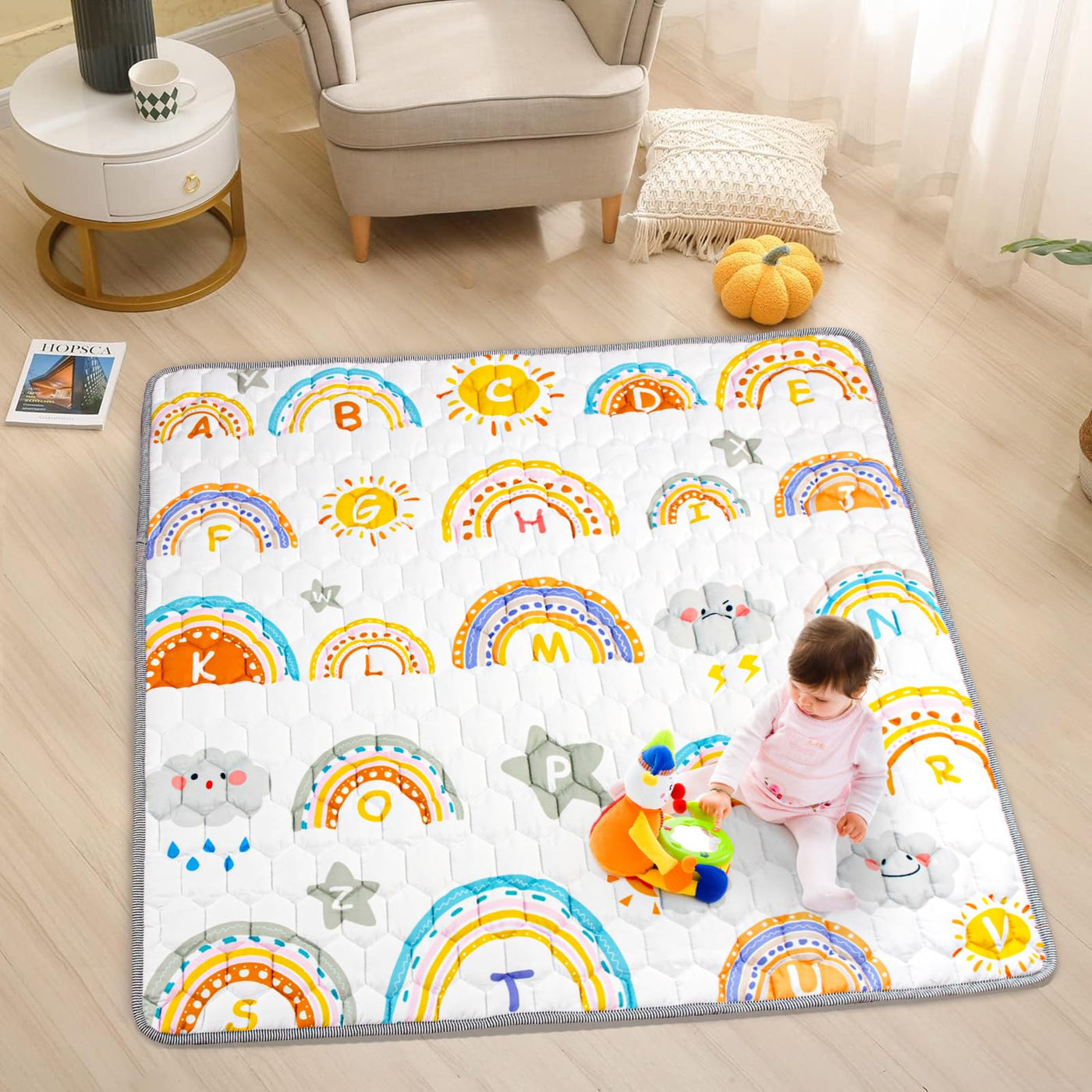 Tapis de rampement Tapis de jeu Bébé Matelas sans polluants Sans polluants