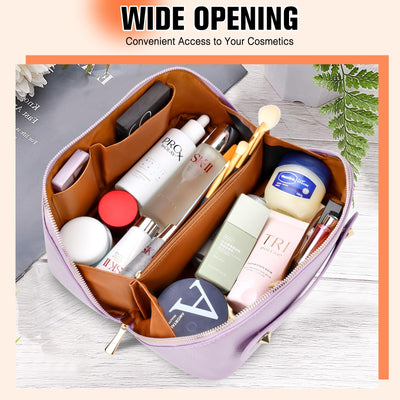 Cosmetic Bag Portable Travel Make-up Bag with Large Capacity Waterproof Organize