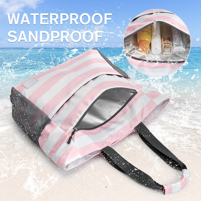 Sac de Plage Familial et Sac de Plage Pliable