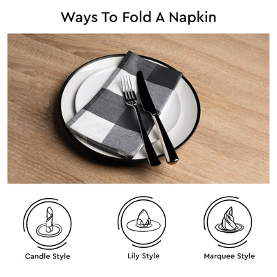 Ensemble de 6 serviettes de table