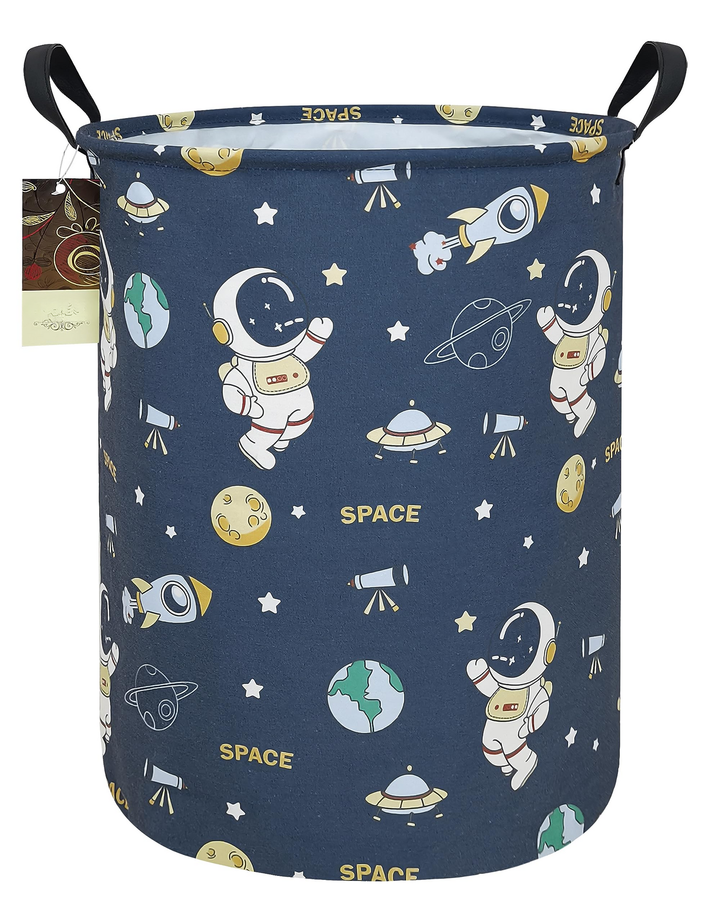 Laundry Hamper,Large Canvas Fabric Lightweight Storage Basket Toy Organizer Dirty Clothes Collapsible Waterproof