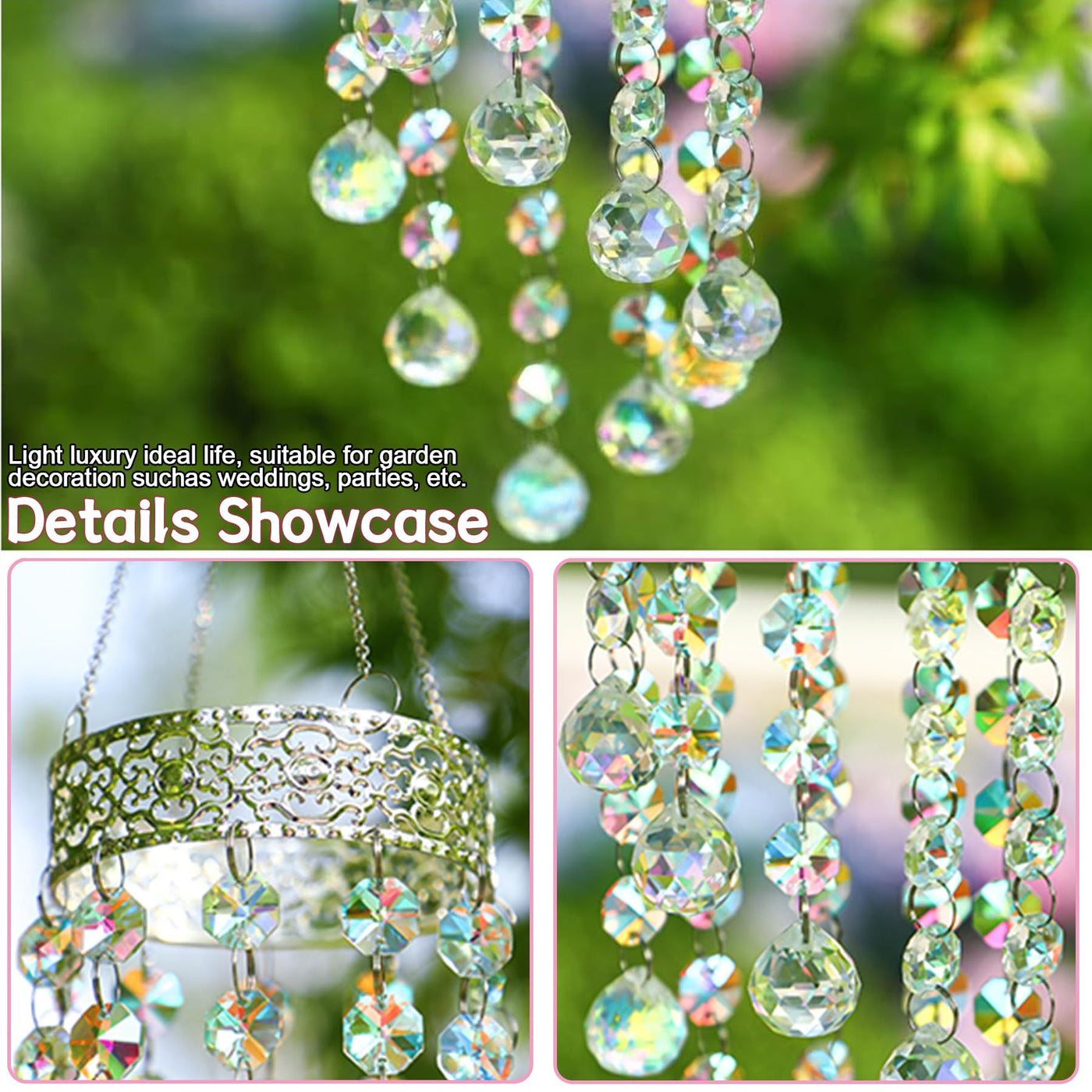 Sun Catcher Crystal Window,Crystal Pendant Decoration