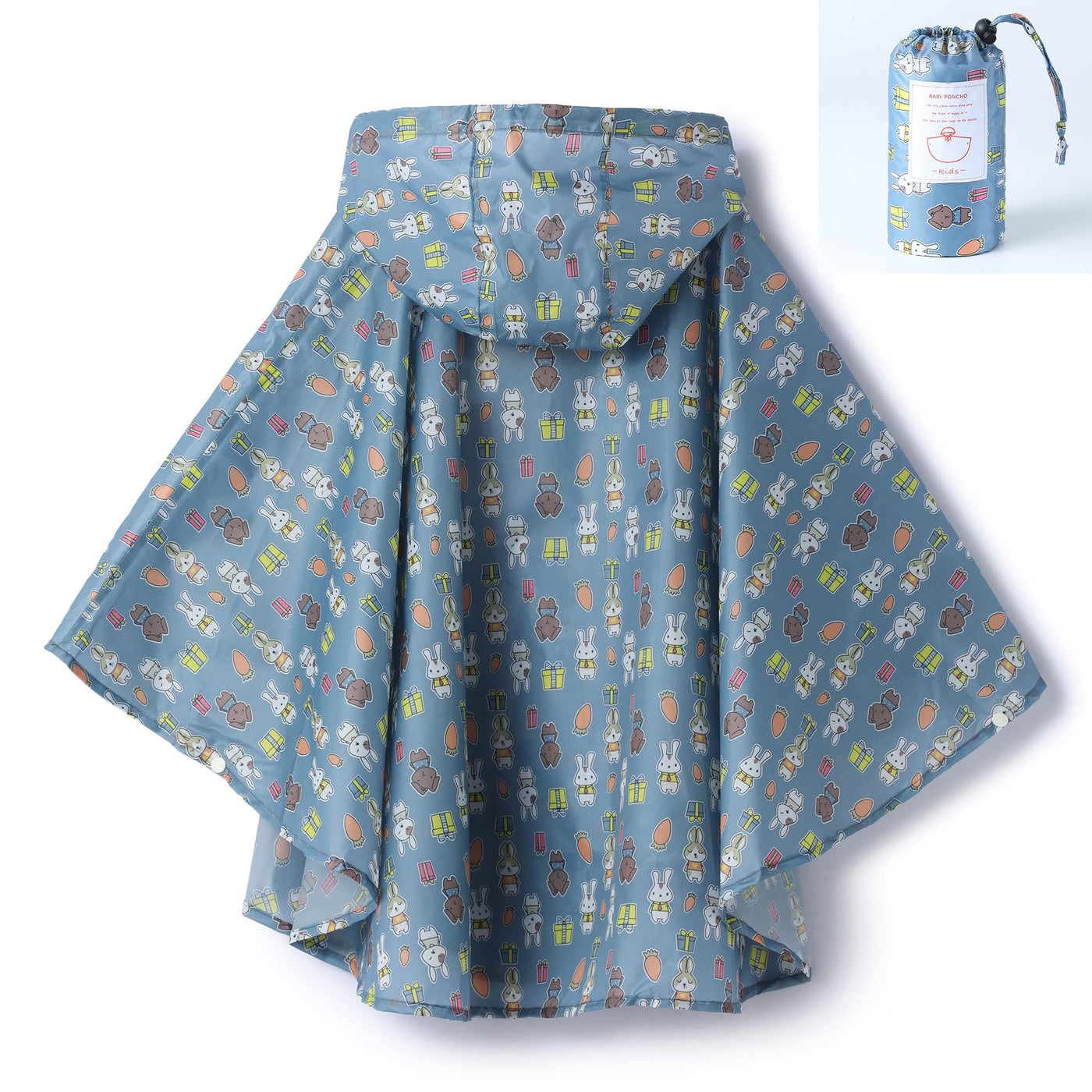 Kinder Regenmantel Regenjacke Regenponcho Regencape