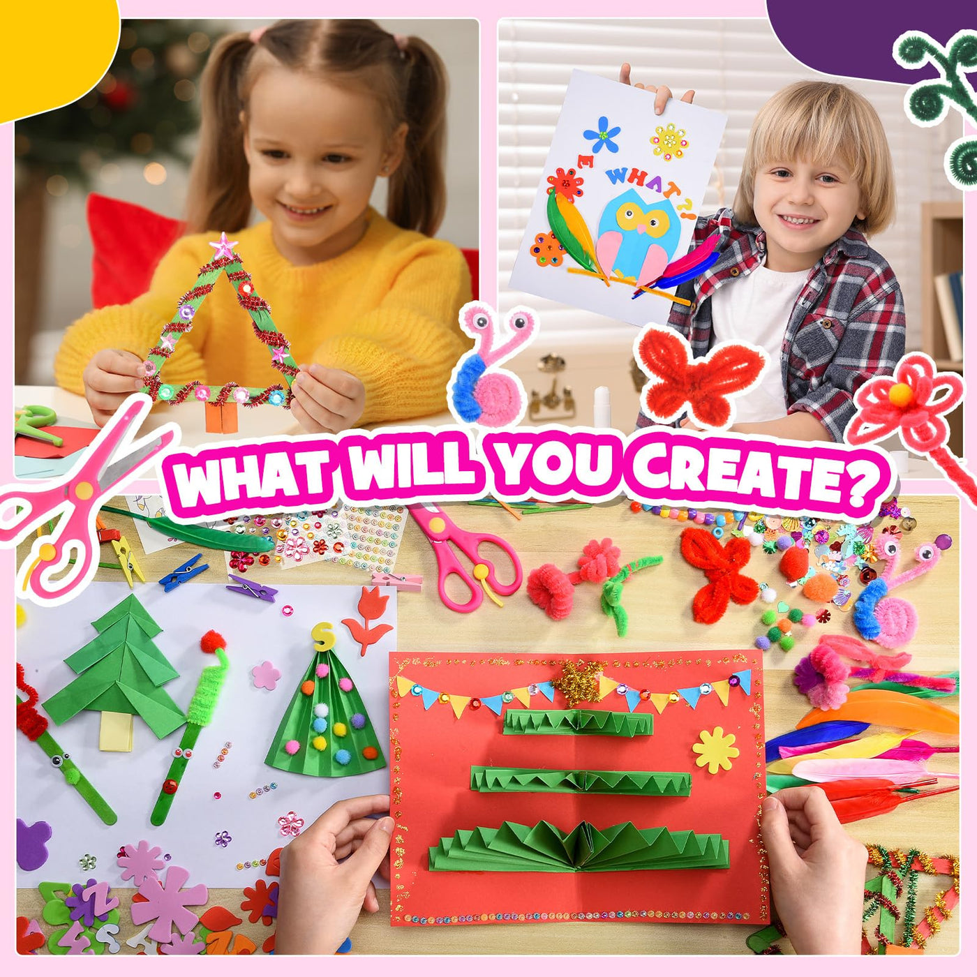 Kit de bricolage 3000 pièces pour enfants kit de bricolage pour enfants Pâques