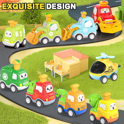 Toy cars to take away for kids 9 pieces