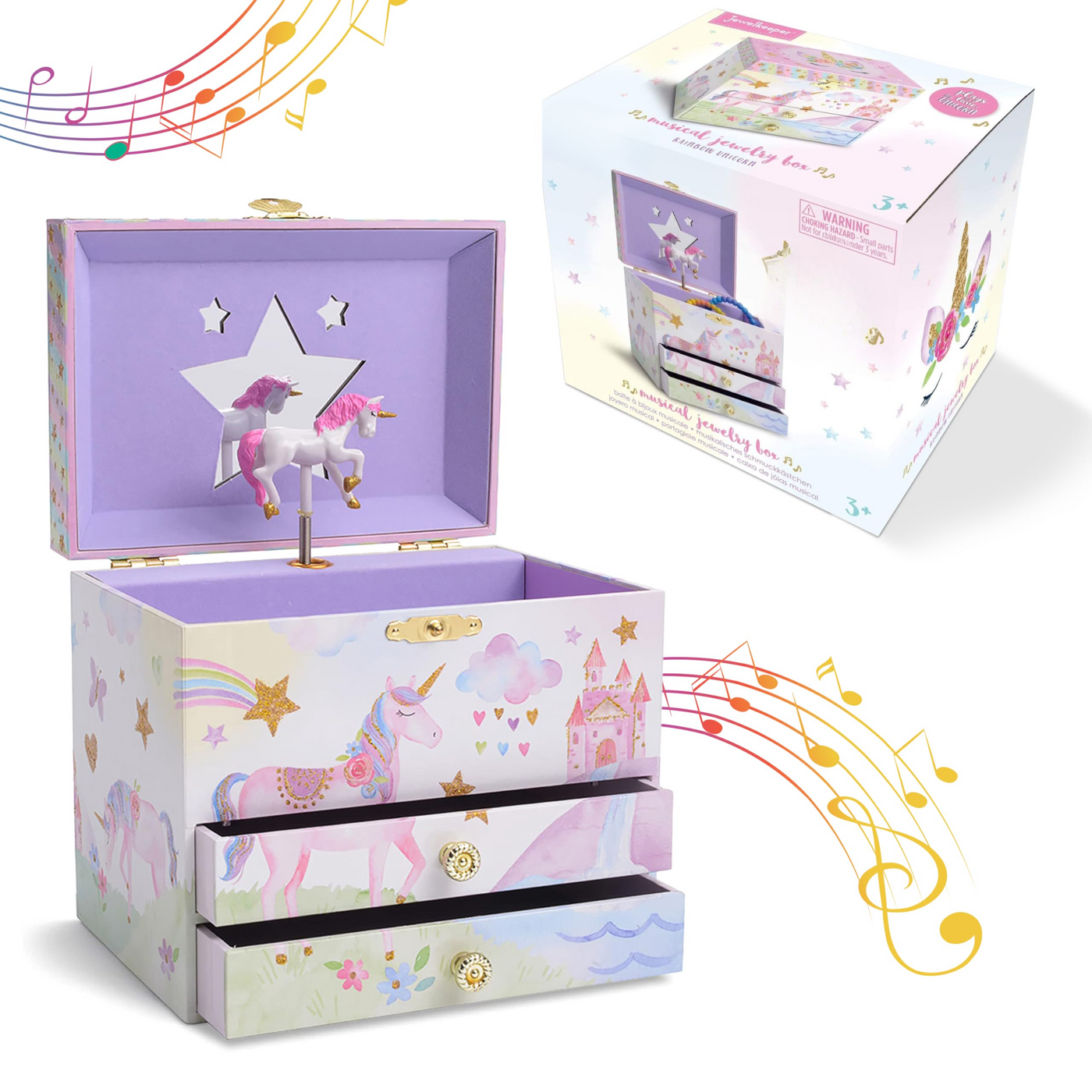 Musical jewelry box for children