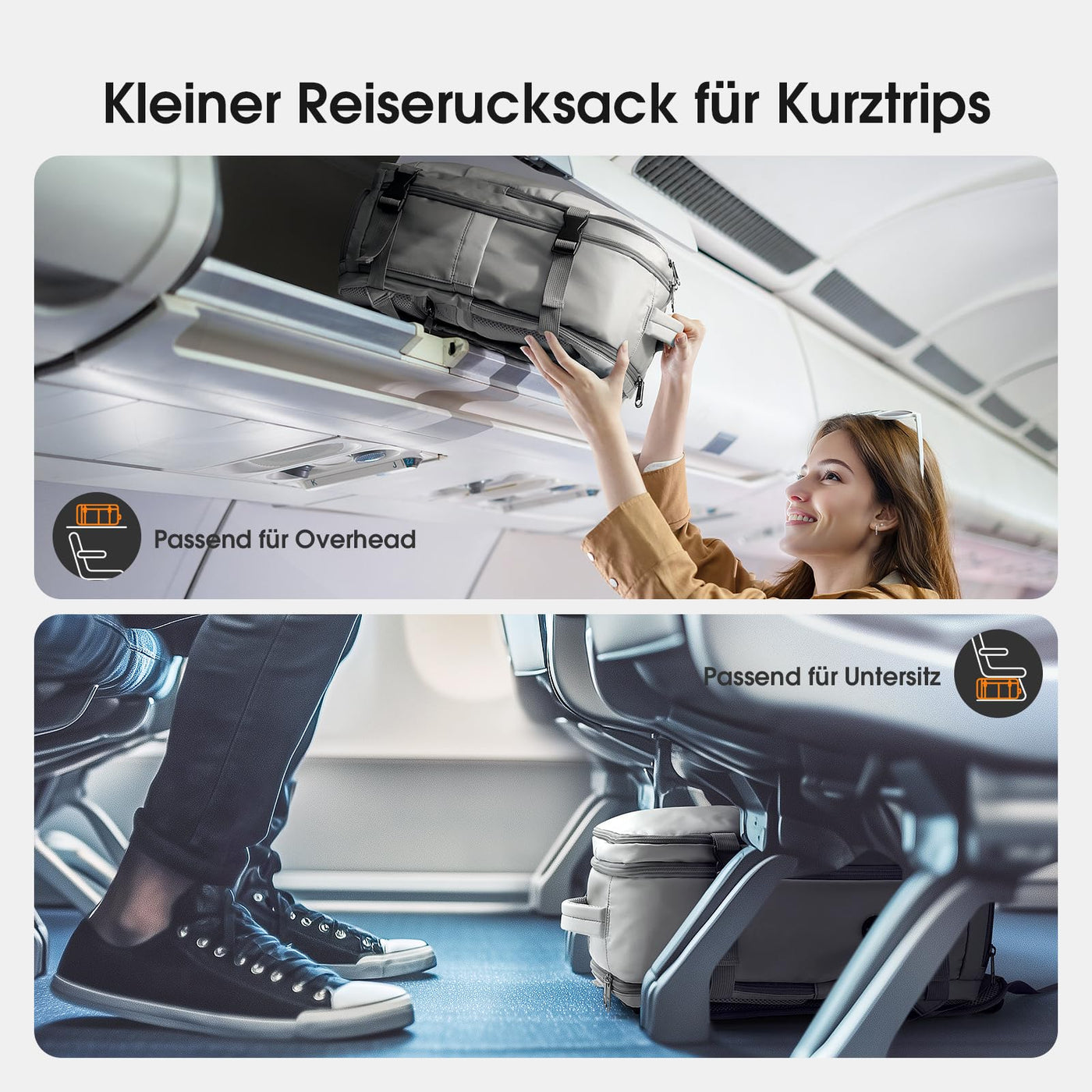 Sac à dos pour bagages à main Sac à dos de voyage