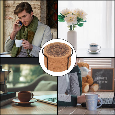 Dessous de verre avec supports