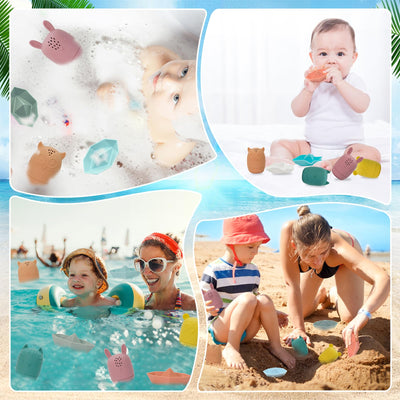 Bath toys, water toys Baby bath toys Mold-free bath toys