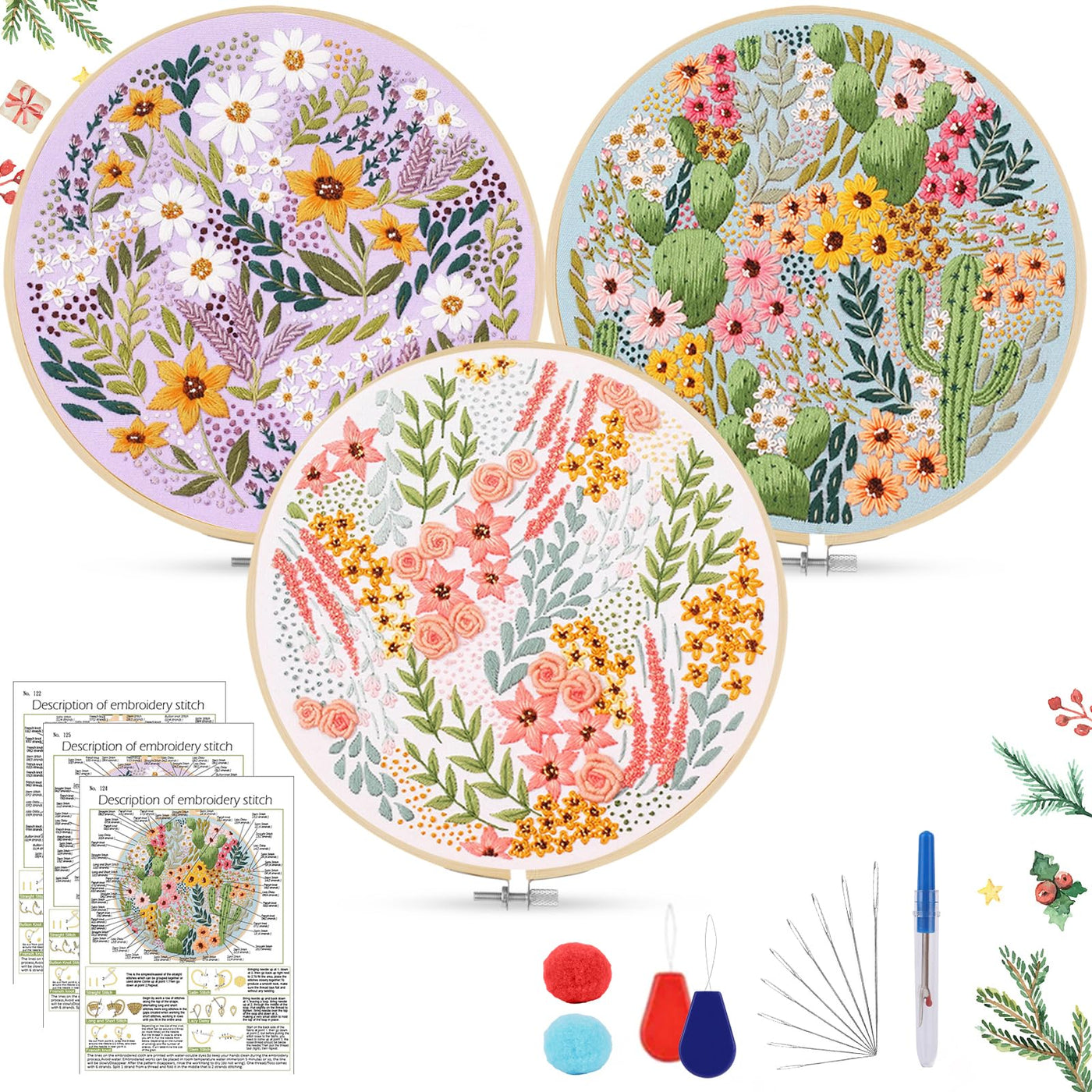 Kit de broderie pour débutants