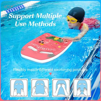 Planche de natation pour enfants adultes avec poignées