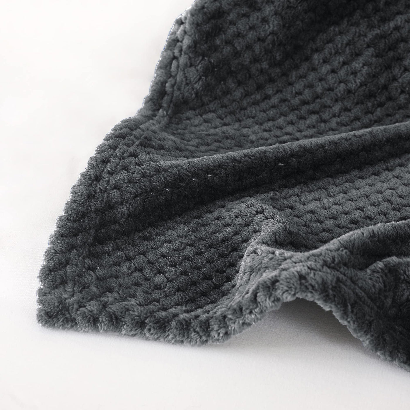 Couverture douillette Couverture en polaire super douce et chaude pour le canapé et le lit avec motif gaufré, couverture douillette et confortable