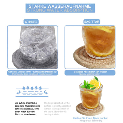 Set de sous-verres pour gobelets à boissons