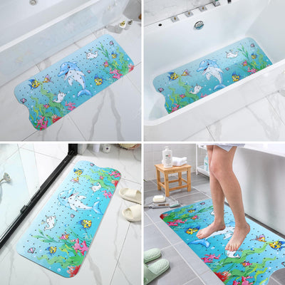 Children's bath mat, non-slip shower mat