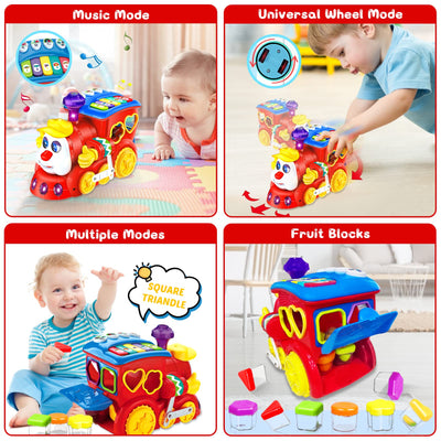 Funny car with music/light children's toy early learning toy for toddler