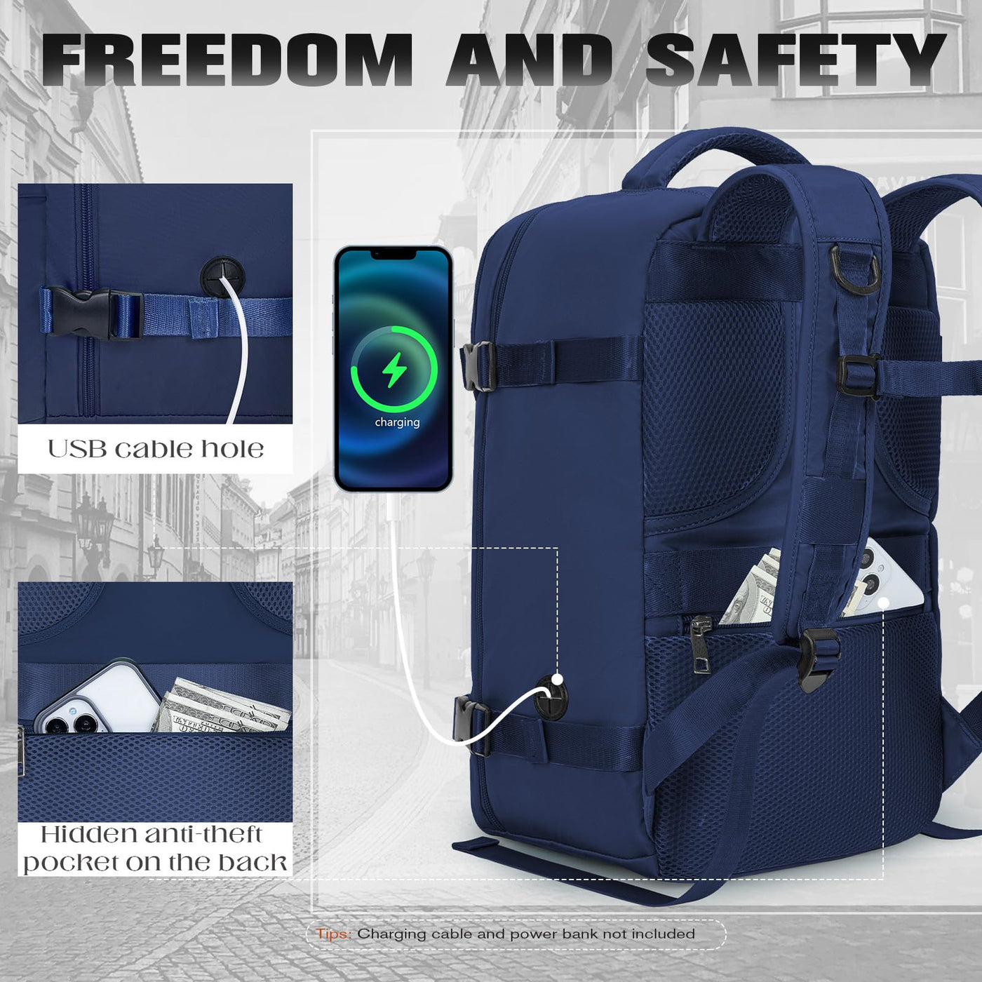 Hand luggage, Travel Backpack Underseat