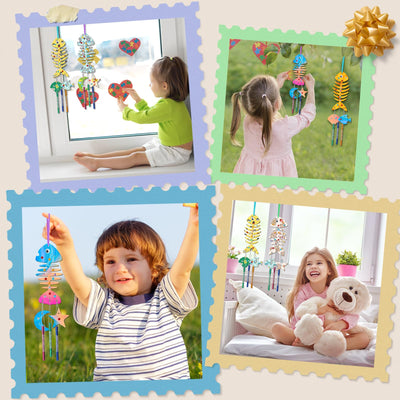 Wind chime craft set for children