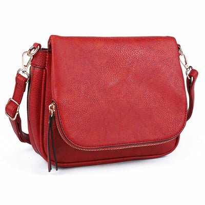 Small crossbody bag , PU leather, over the shoulder, crossbody handbags with multiple pockets