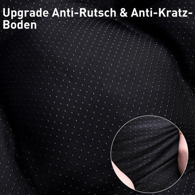 Lit pour Chien pour Grands Chiens, Lavable, Coussin Moelleux pour Chien, Tapis pour Chien pour Grands / Moyens Chiens, Fond Antidérapant, Respirant, Matelas pour Chien, Lit pour Animaux de Compagnie, Gris Foncé, 90 x 60 cm