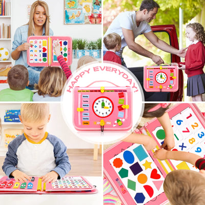 Tableau d'activités pour les tout-petits 4 couches, tableau d'activités pour les tout-petits apprentissage des compétences de base