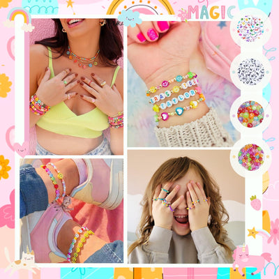 Glasperlen Set, Pastell Perlen Set, Diy Schmuckset