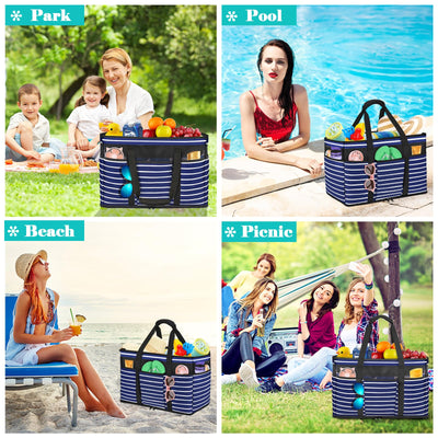 Grand Sac de Plage Léger Sac de Piscine