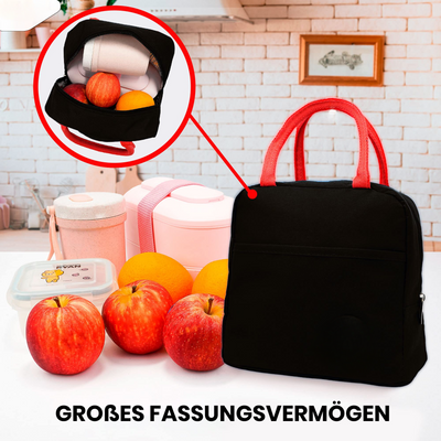 Kühltasche, Lunchbag, Thermotasche mit Folienfutter, isolierte Lunchbag