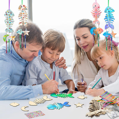 Wind chime craft set for children