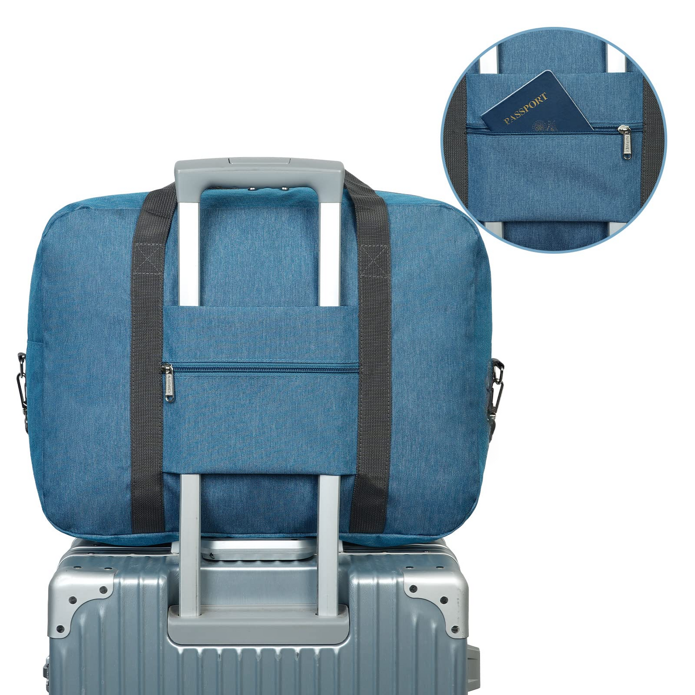 Hand luggage bag for airplane Foldable travel bag