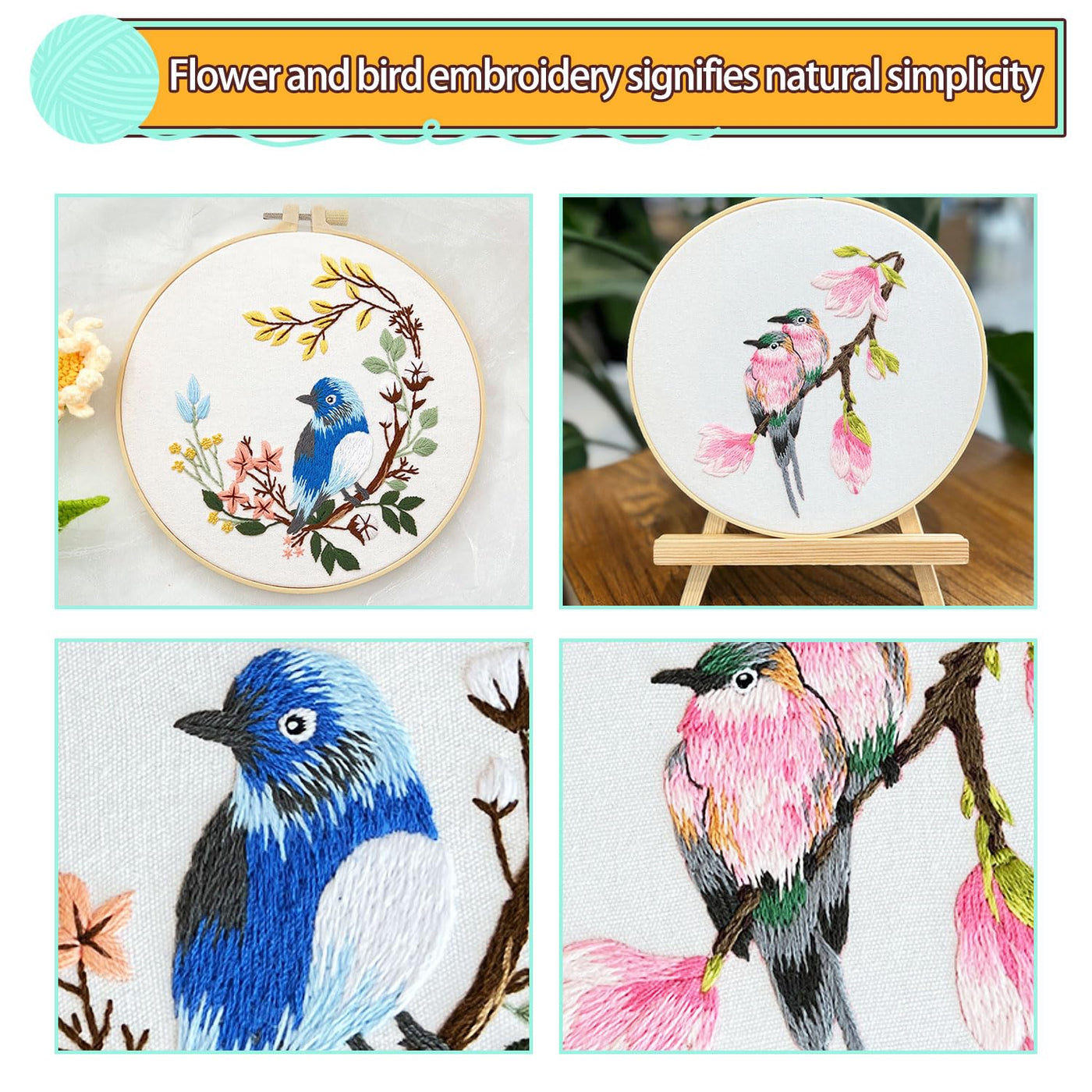 Kit De Broderie Kit De Broderie Pour Débutants BRICOLAGE Au Point De Croix