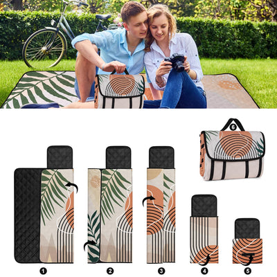 Couverture de pique-nique imperméable pour l'extérieur, tapis de plage
