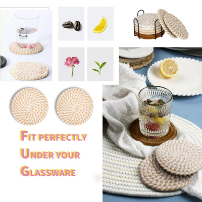 Dessous de verre avec supports