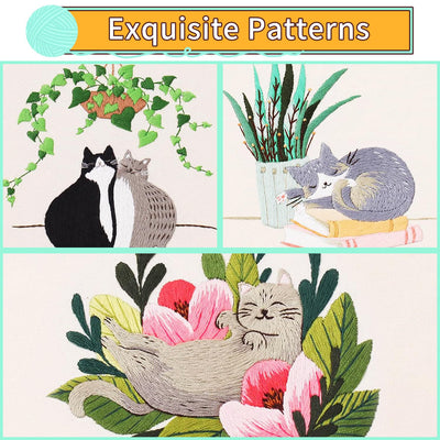 Embroidery Kit Embroidery Kit For Beginners DIY Cross Stitch