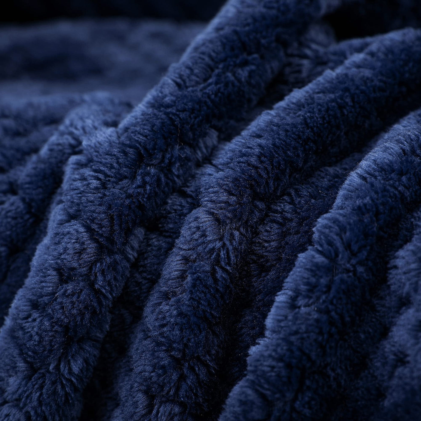 Couverture douillette Couverture en polaire super douce et chaude pour le canapé et le lit avec motif gaufré, couverture douillette et confortable