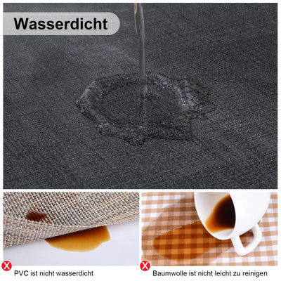 Set de 4 sets de table lavables, sets de table imperméables, beaux sets de table