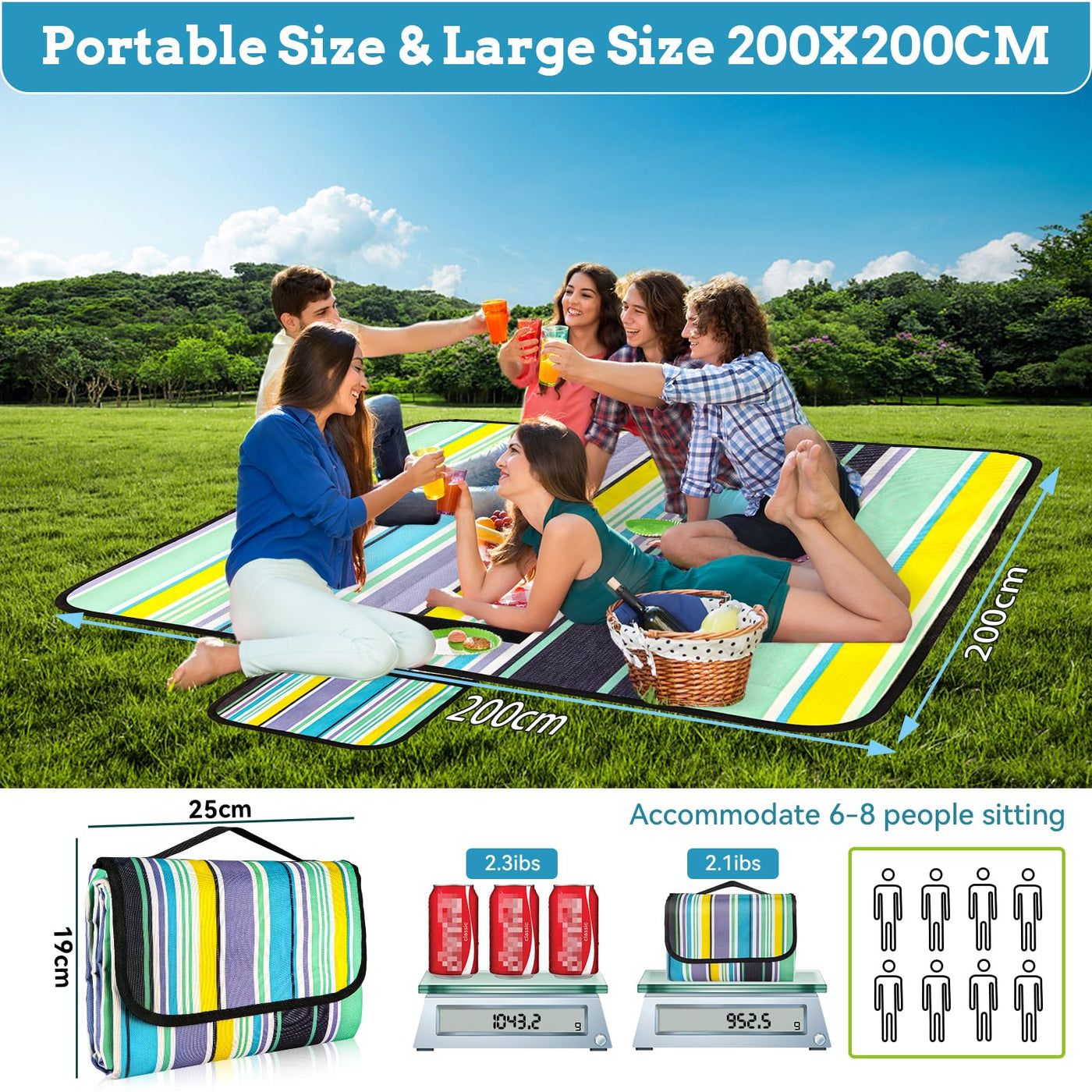 Couverture de Pique-Nique Imperméable